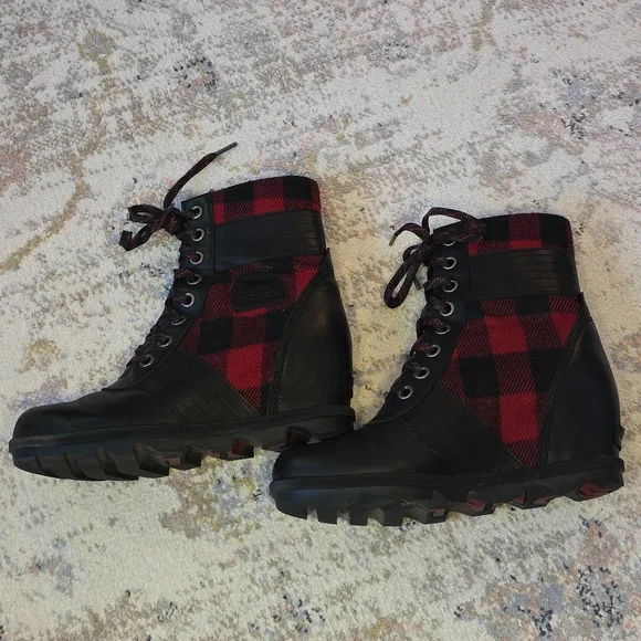 Sorel LEXIE Wedge Ankle Boots - Picture 4 of 7